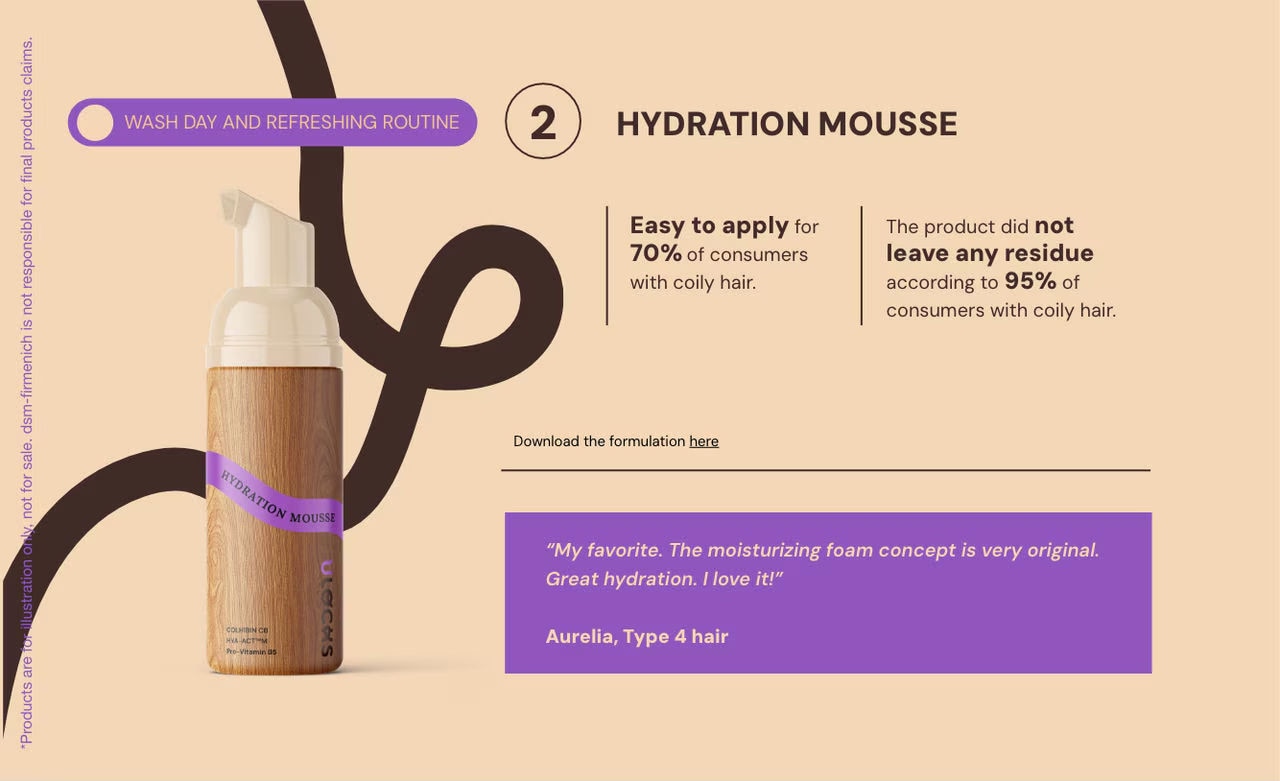 ULocks hydration mousse